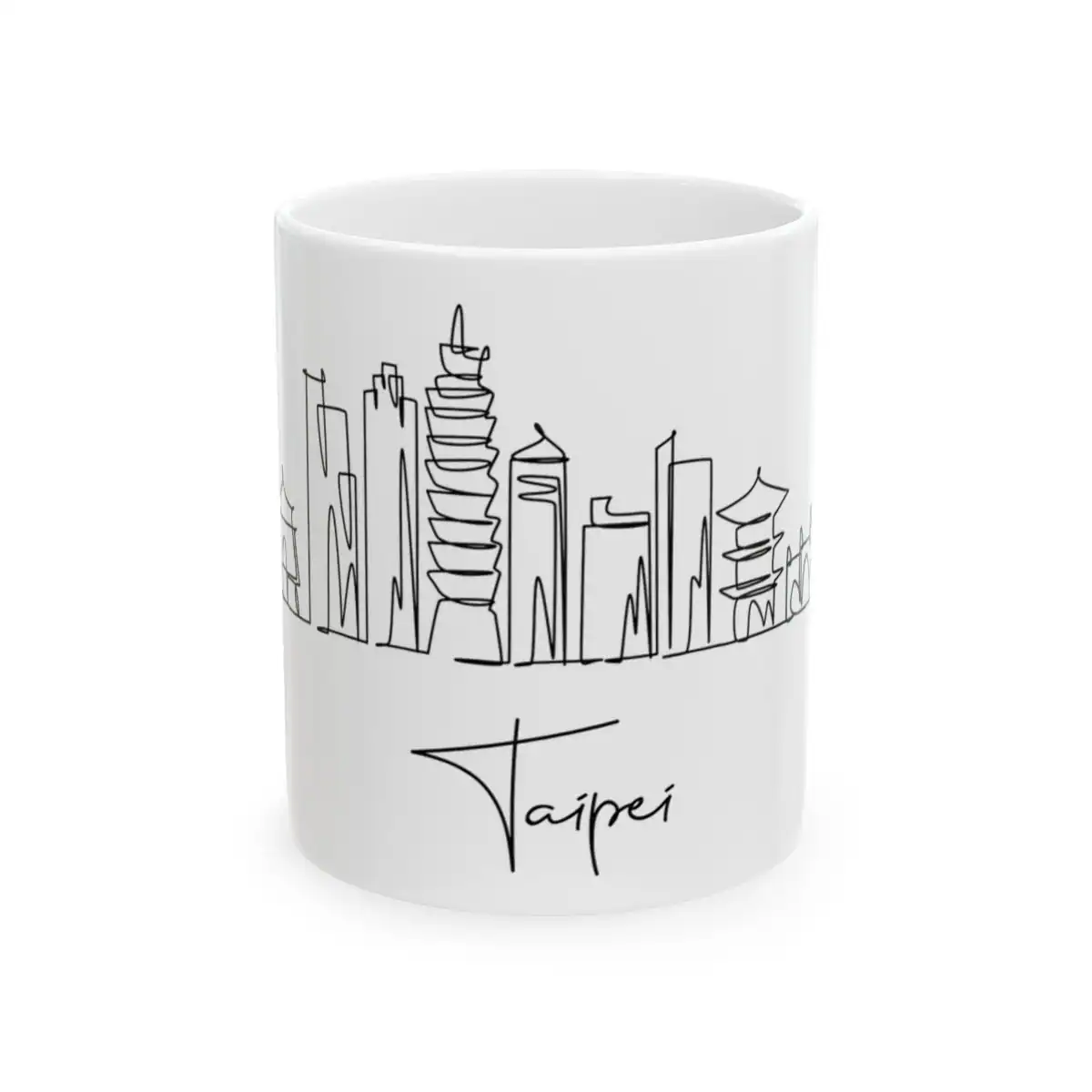 Taipei Skyline Mug