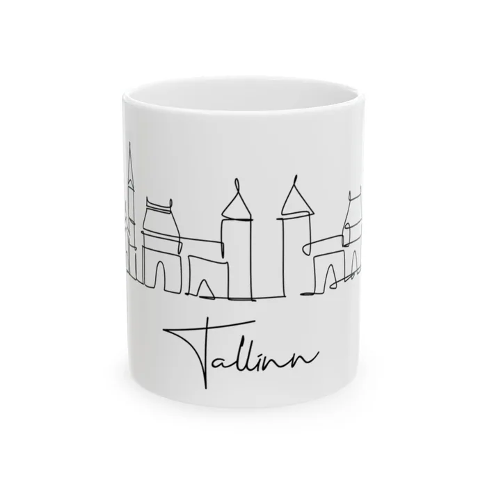 Tallinn Skyline Mug