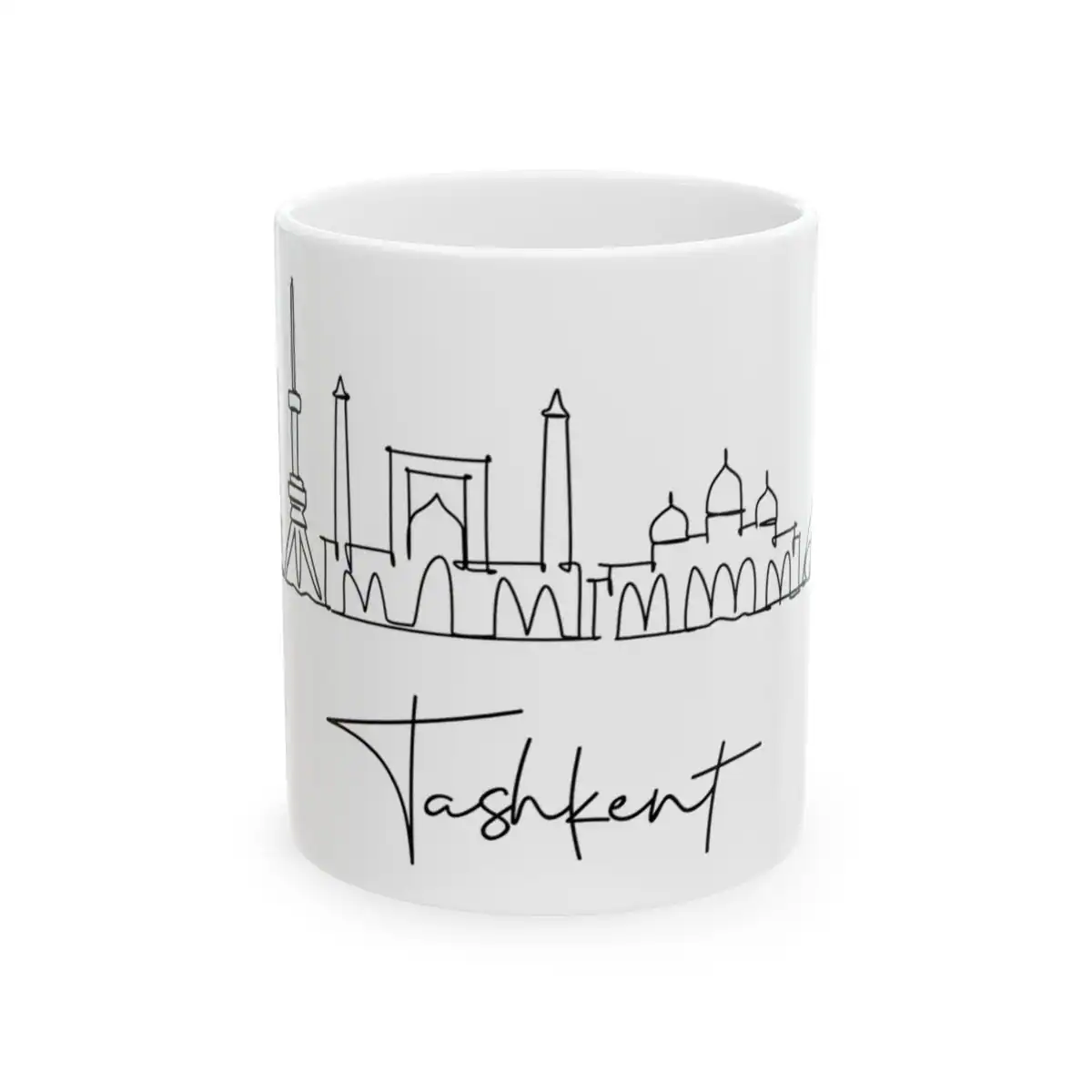 Tashkent Skyline Mug