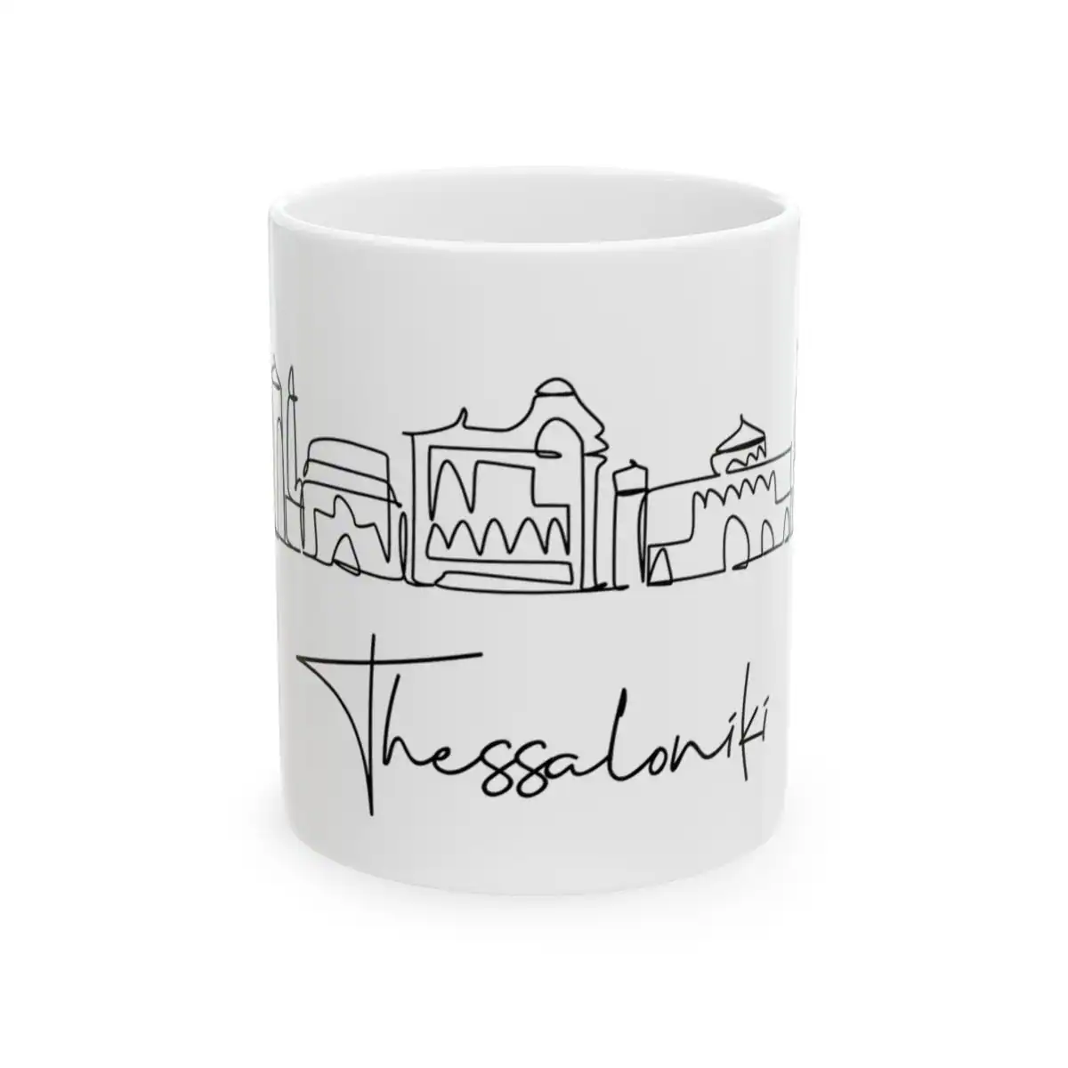 Thessaloniki Skyline Mug
