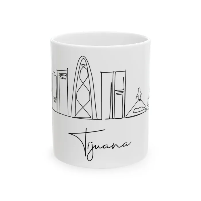 Tijuana Skyline Mug