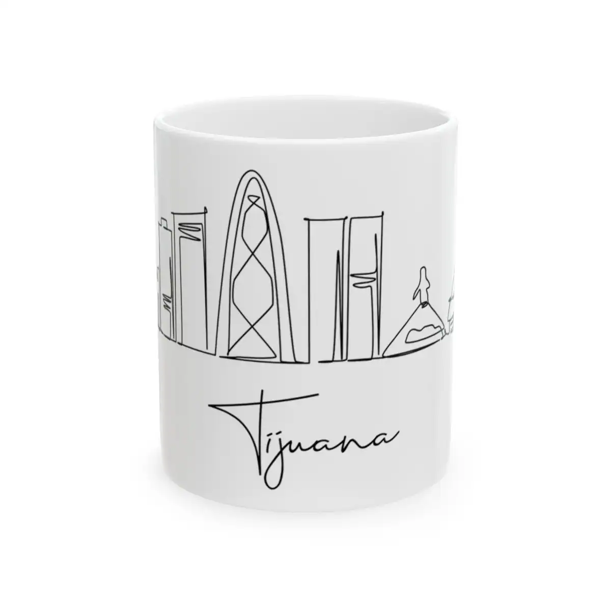 Tijuana Skyline Mug