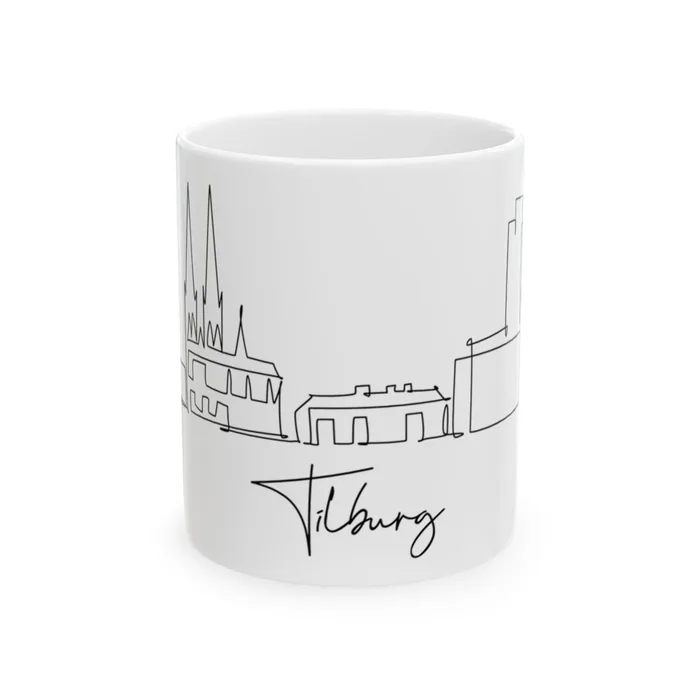 Tilburg Skyline Mug