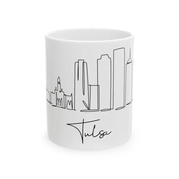 Tulsa Skyline Mug
