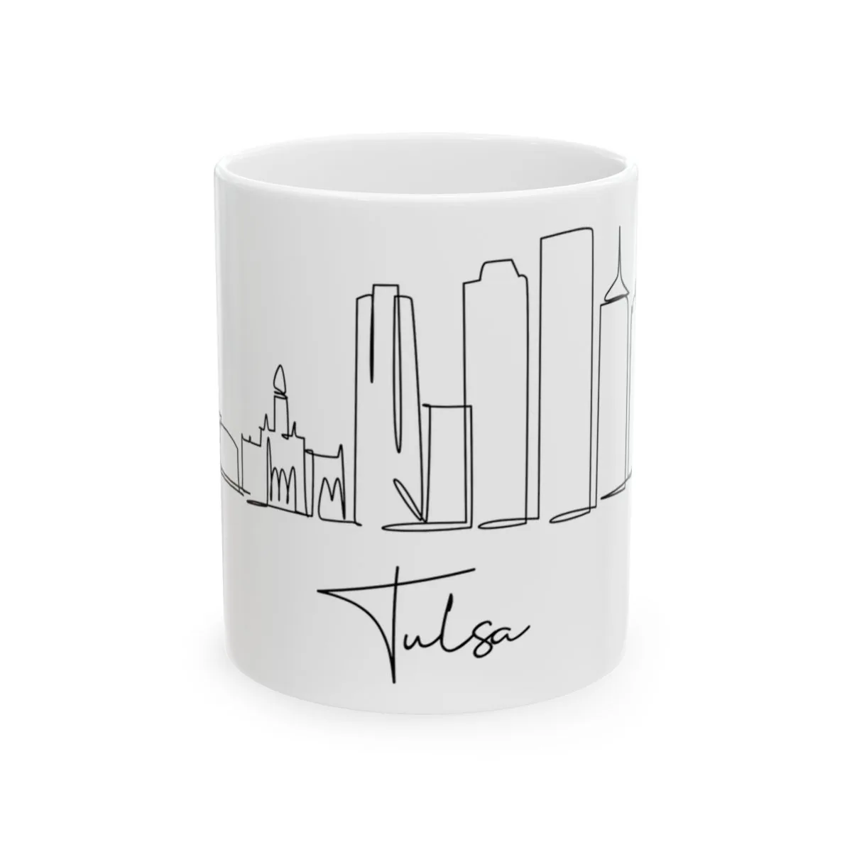 Tulsa Skyline Mug