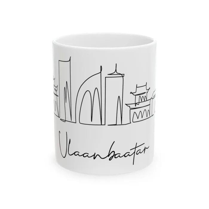 Ulaanbaatar Skyline Mug