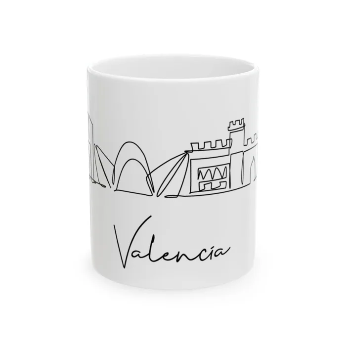 Valencia Skyline Mug