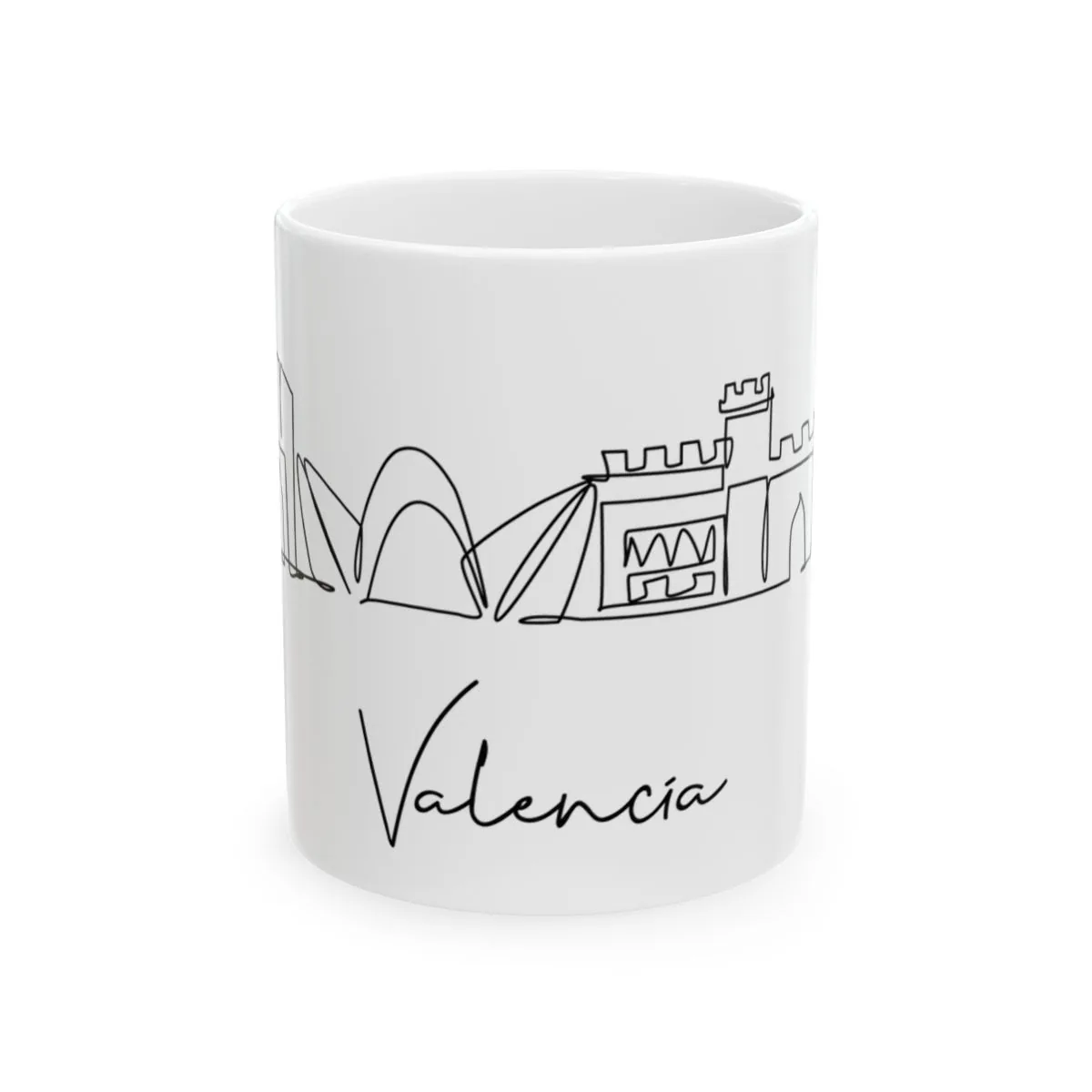Valencia Skyline Mug