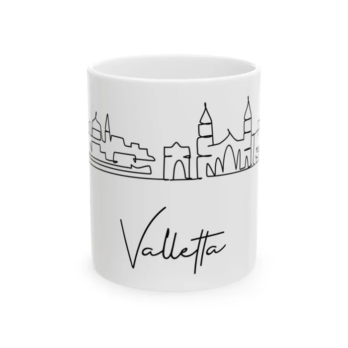 Valletta Skyline Mug