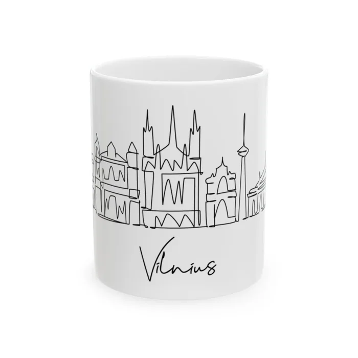 Vilnius Skyline Mug