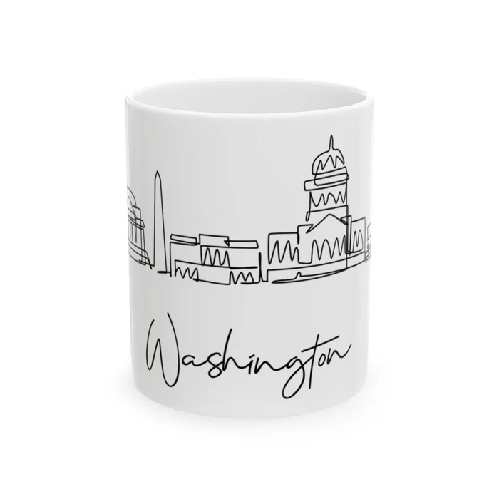 Washington DC Skyline Mug