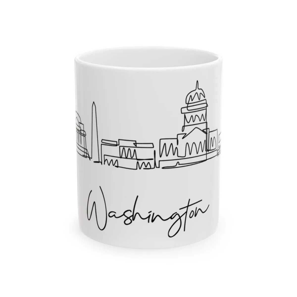 Washington DC Skyline Mug