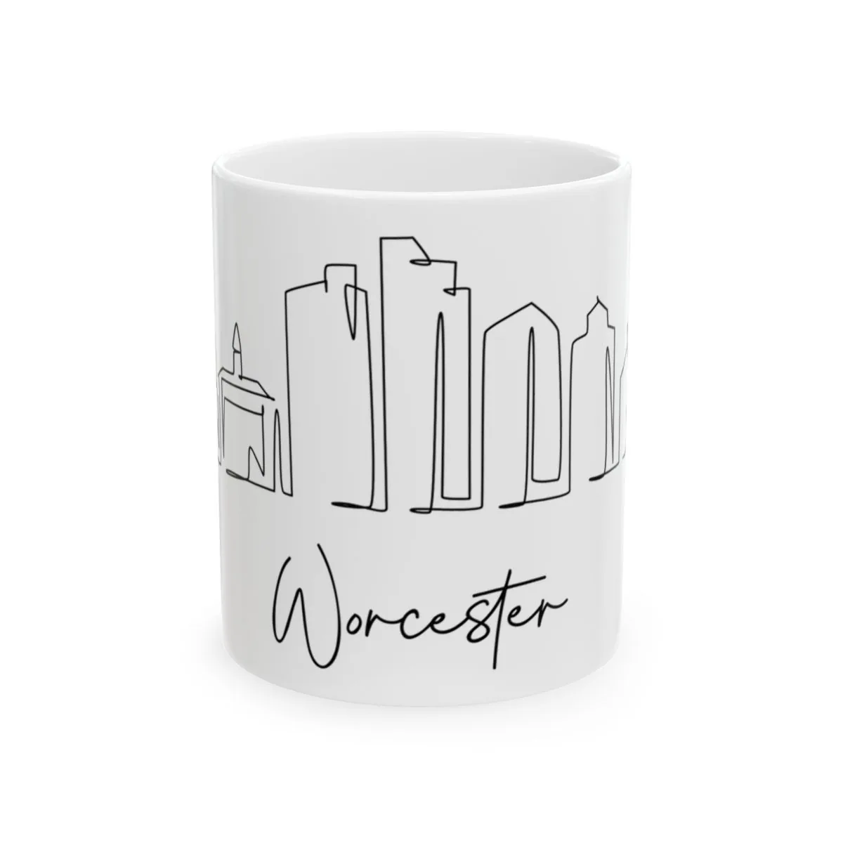 Worcester Skyline Mug