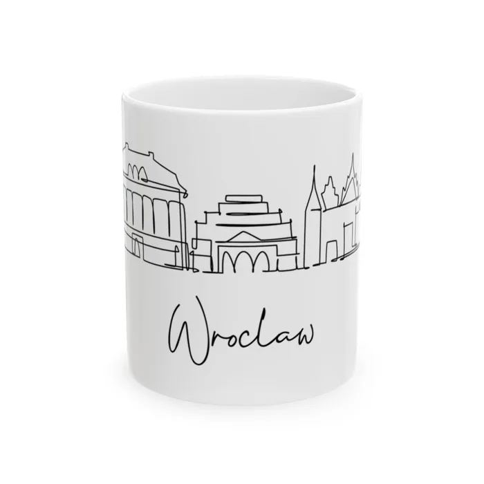 Wroclaw Skyline Mug