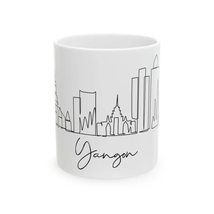 Yangon Skyline Mug