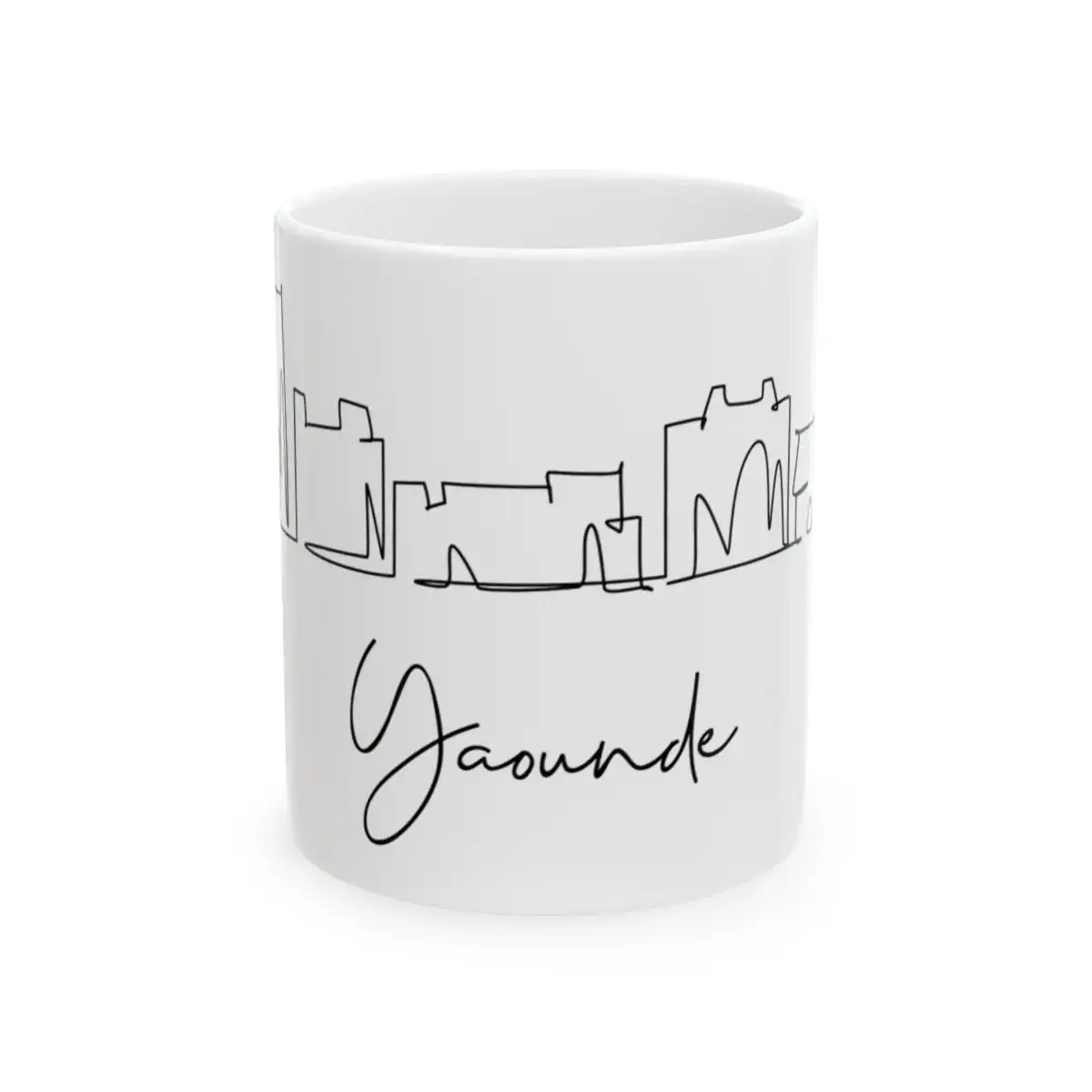 Yaounde Skyline Mug