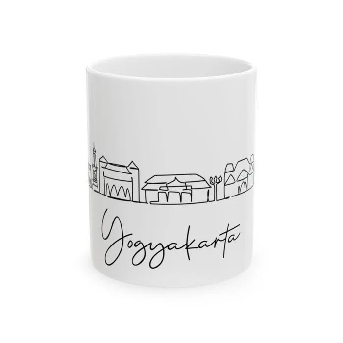 Yogyakarta Skyline Mug