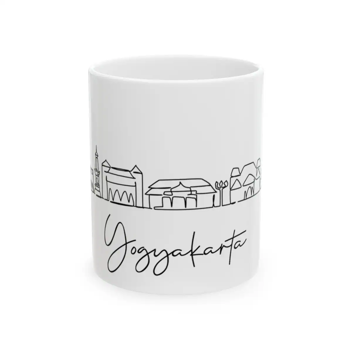 Yogyakarta Skyline Mug