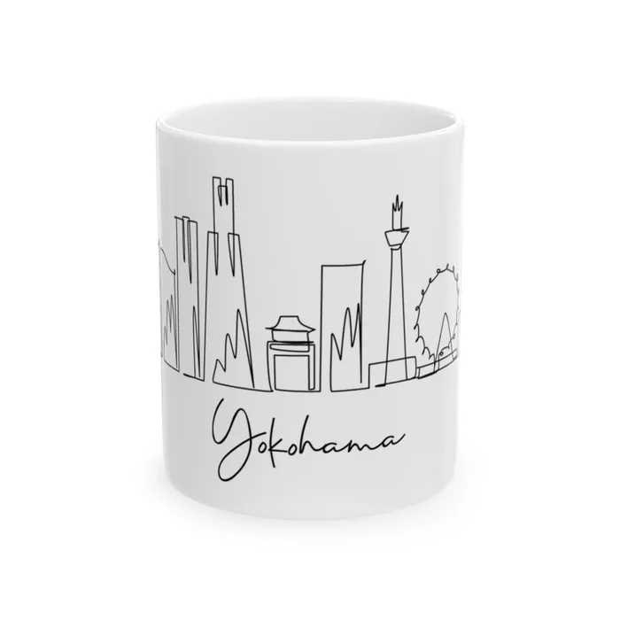Yokohama Skyline Mug
