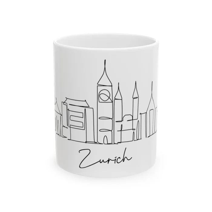 Zurich Skyline Mug